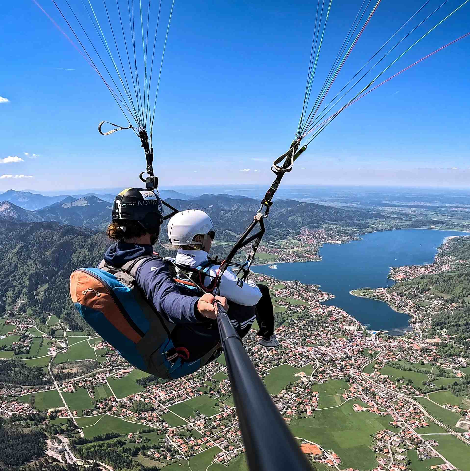 Tandem Paragliding Brauneck - Gleitschirmfliegen